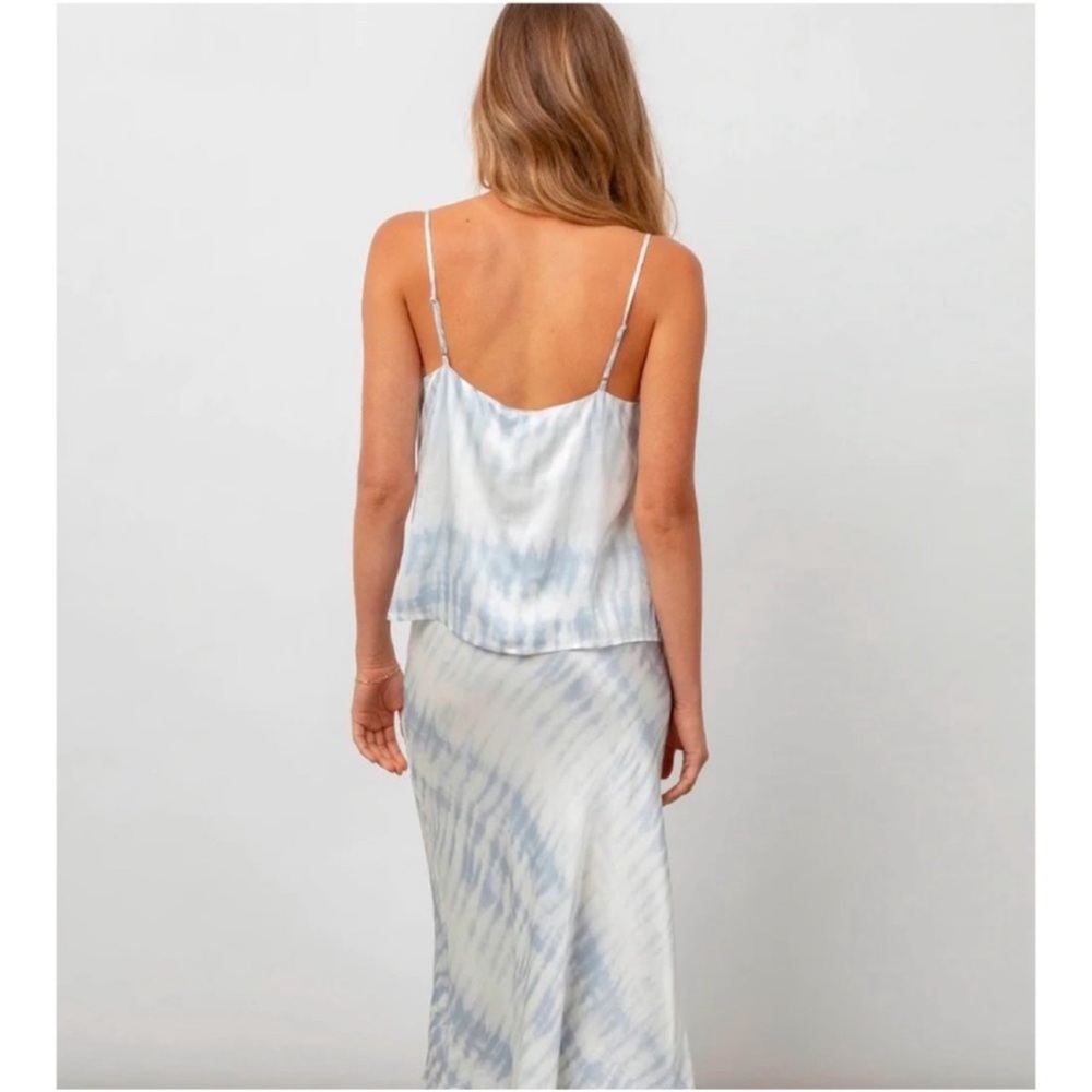 Rails Paola Cami Tank Top Size S In Blue Tide Print EUC - Picture 2 of 10